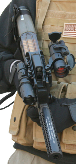 MFI M4 Style Fake Silencer for FN PS90