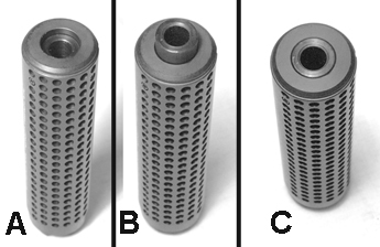 MFI M4 Style Fake Silencer adapters MUST be FLUSH with front of the fake silencer.